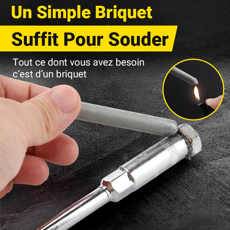 ⏳ Baguettes de Soudure Universelles à Basse Température – Soudez Aluminium, Acier & Cuivre en 1 Clic ! 🔧✨