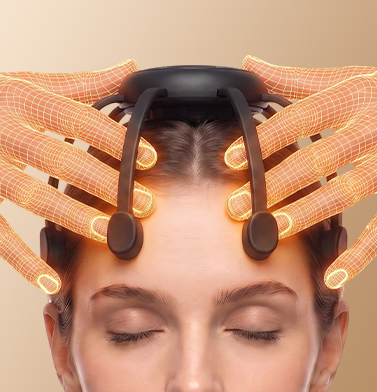 💆 50% DE RÉDUCTION ! 🧠Masseur de tête intelligent en forme de pieuvre🌿