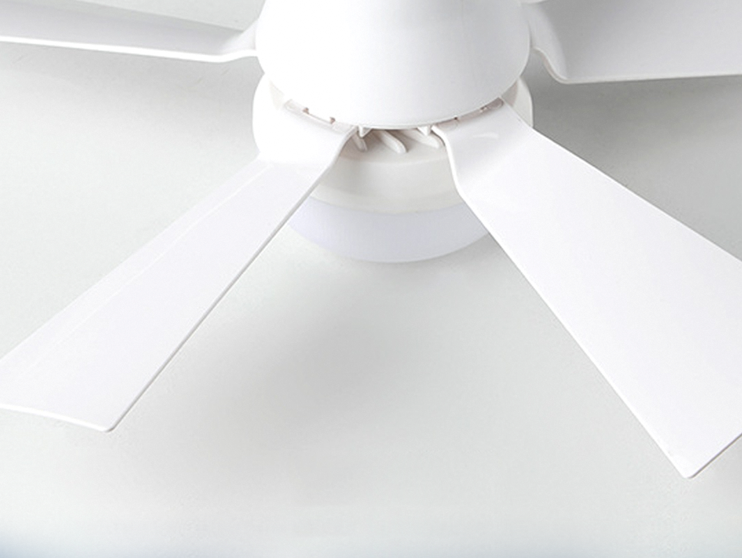 Ventilateur sur douille 2-en-1 avec télécommande