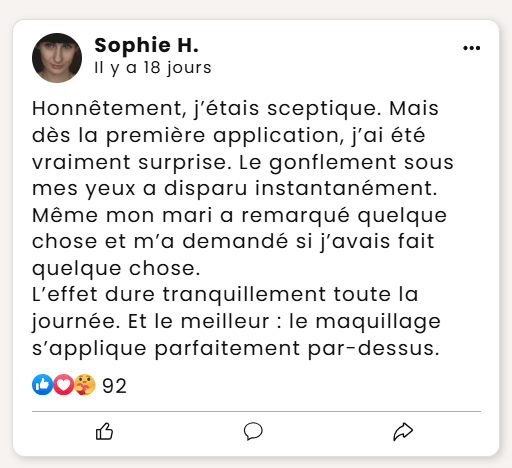 Soin anti-rides à effet immédiat