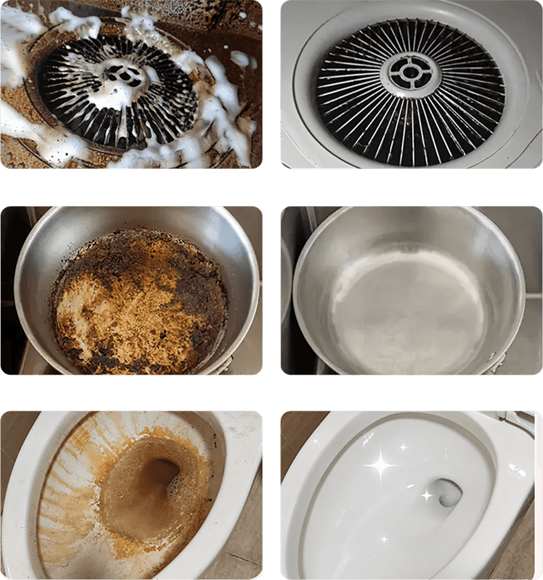 Nettoyant moussant multifonctionnel