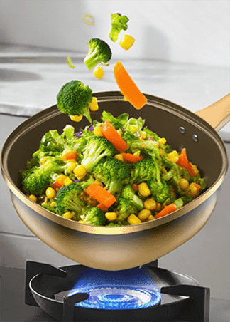 🍳 Cuisson parfaite sans accrocher -Poêle antiadhésive