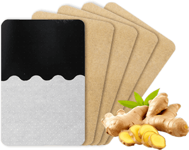 Patch antidouleur au gingembre à base de plantes