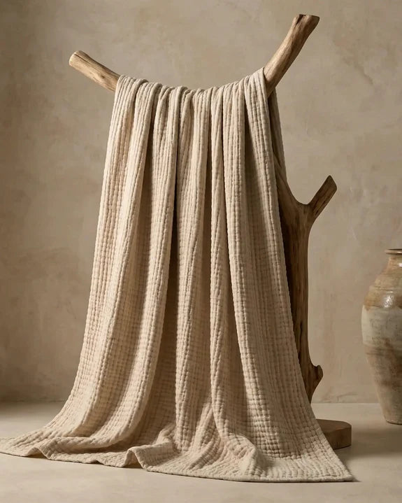 Couverture - 100 % Mousseline de coton