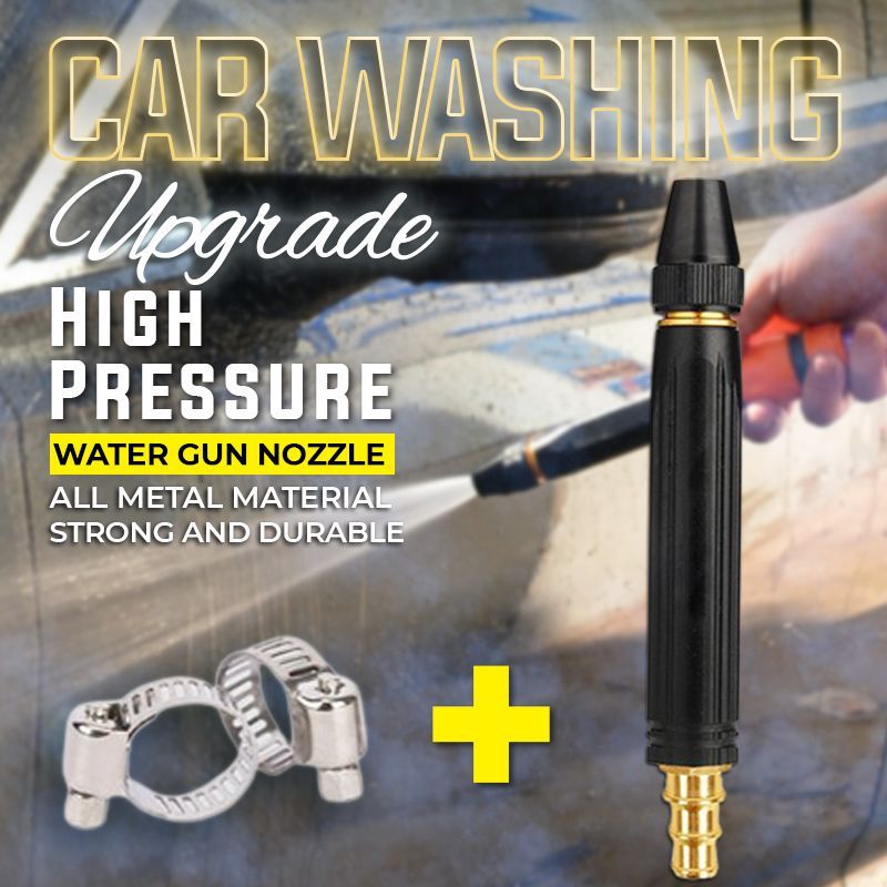 50 % DE RÉDUCTION – Nettoyeur haute pression pour voitures et jardin ! 💦🚗 10 fois plus puissant, 8 modes de pulvérisation et boîtier métallique ultra-résistant