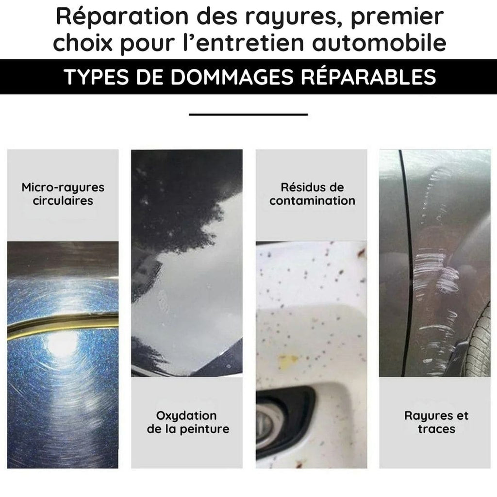 Kit de réparation pour carrosserie Anti-Rayures et Bosses