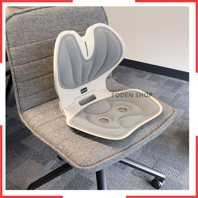 Coussin de siège ergonomique en mousse à mémoire de forme avec soutien lombaire – Confort optimal toute la journée, idéal pour le bureau, la voiture et la maison