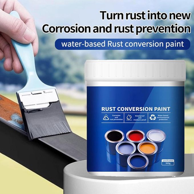 Peinture convertisseur de rouille antirouille – à base d’eau