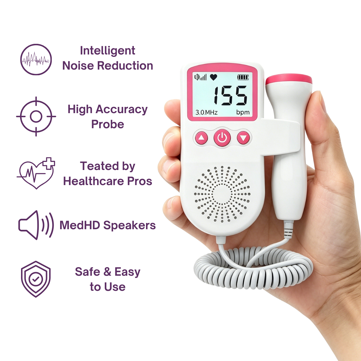Doppler fœtal portable