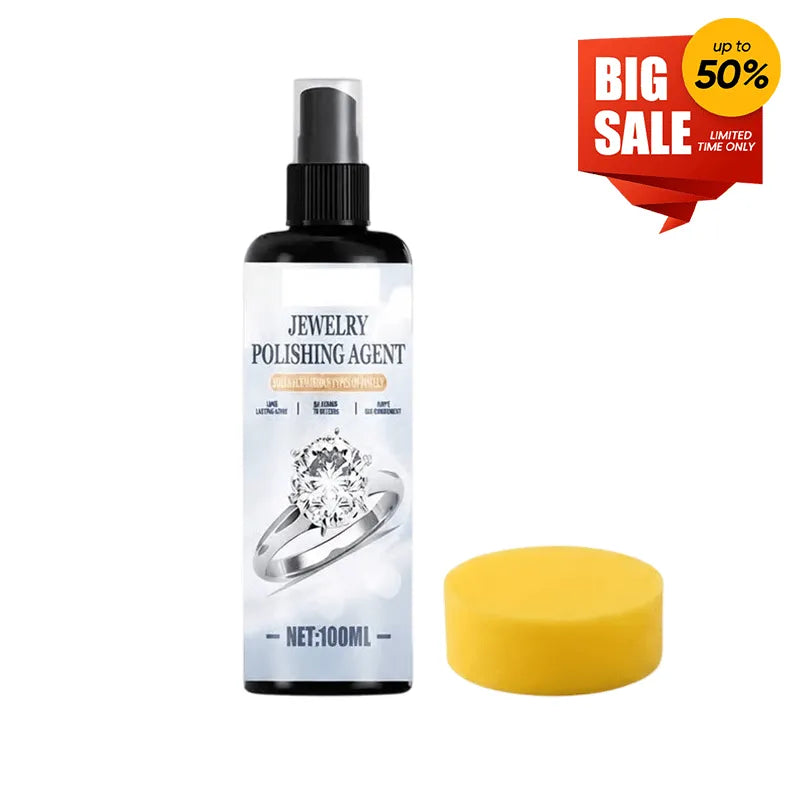 Spray Nettoyant Doux pour Bijoux
