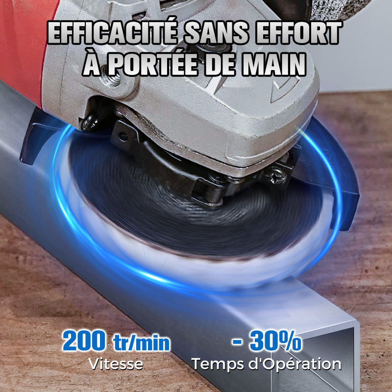 ⚙️ Disque de Polissage en Laine pour Meuleuse d’Angle – Finition Miroir Brillante, Durable & Polyvalent