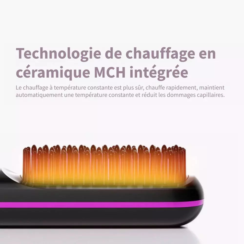 Styleva™ – Brosse coiffante intelligente pour cheveux courts