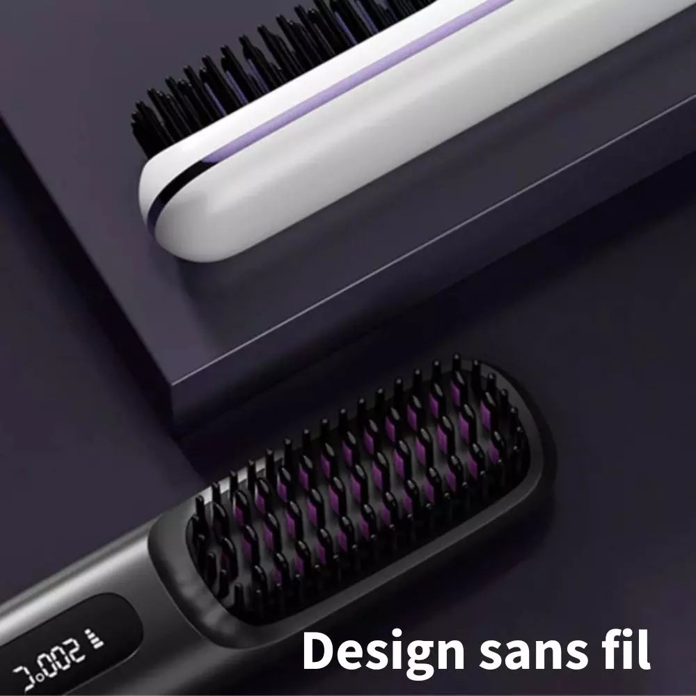 Styleva™ – Brosse coiffante intelligente pour cheveux courts