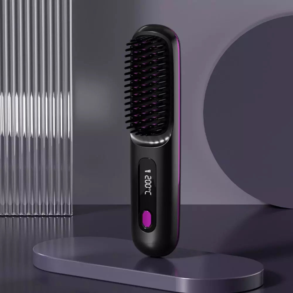 Styleva™ – Brosse coiffante intelligente pour cheveux courts