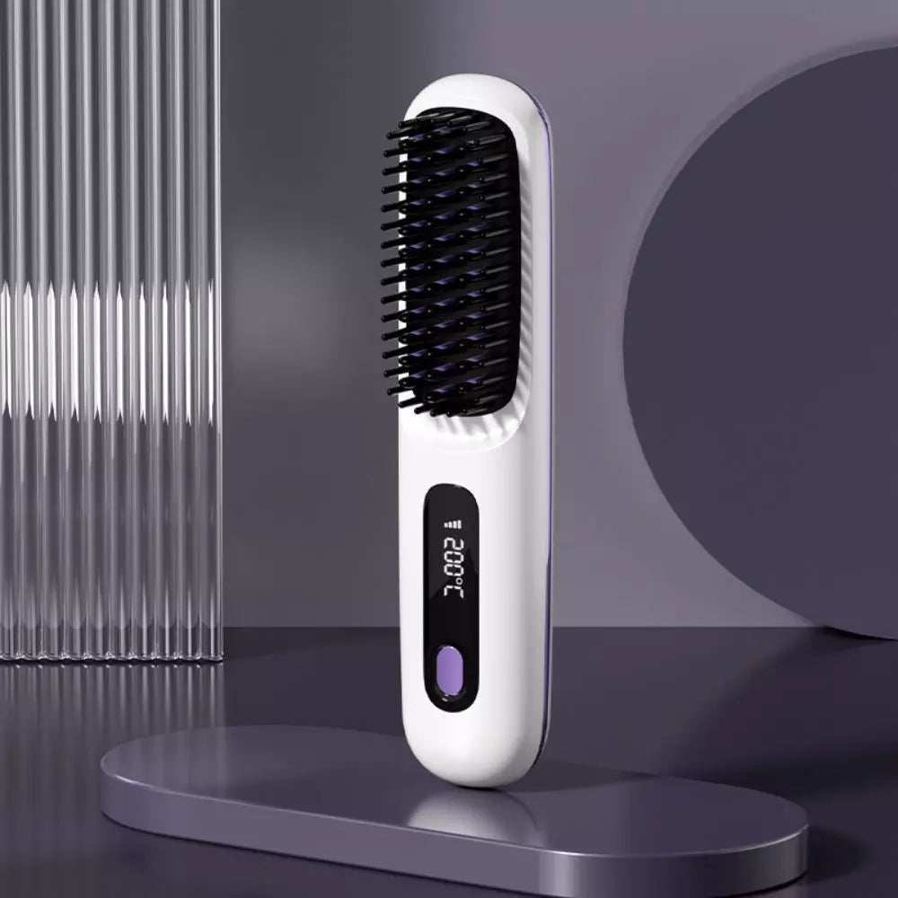 Styleva™ – Brosse coiffante intelligente pour cheveux courts