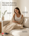 Couverture - 100 % Mousseline de coton