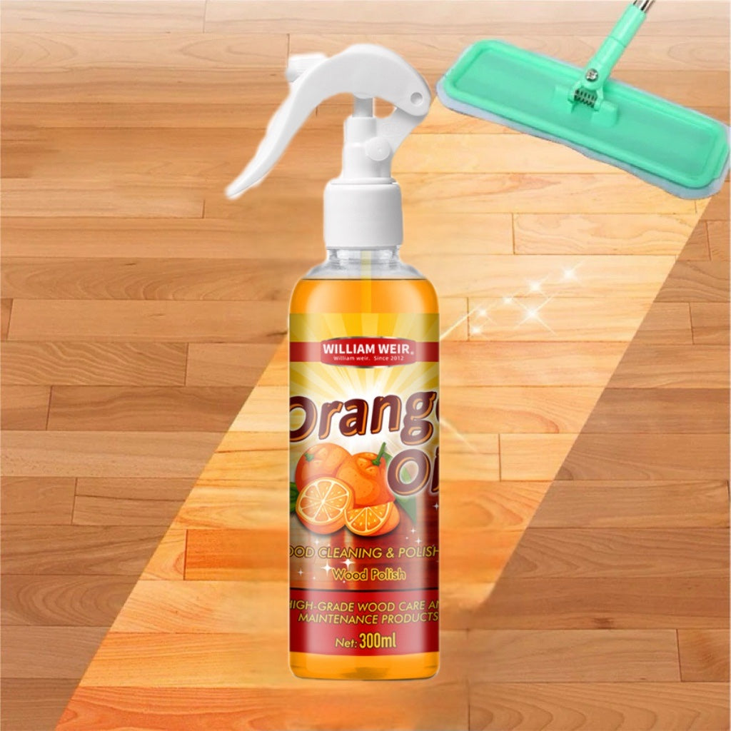 Spray pour parquets à la cire d'abeille ScratchErase – Nettoie, redonne de l'éclat et élimine les rayures