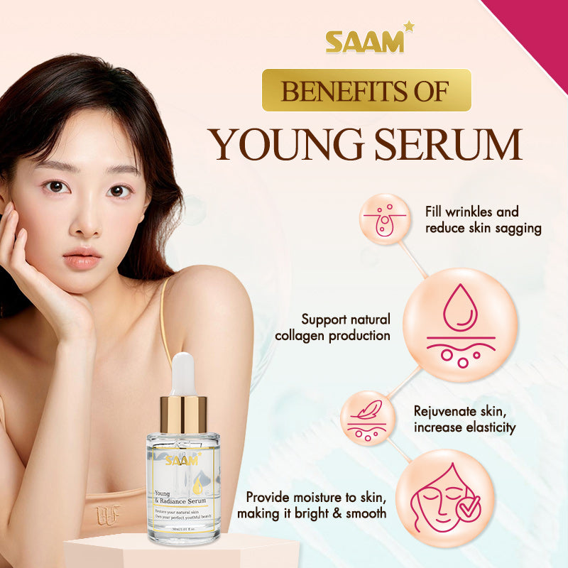 SAAM Young Serum : Hydratez et Ravivez l’Éclat de Votre Peau