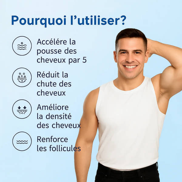 💆‍♀️ Sérum Roll-On pour la croissance des cheveux
