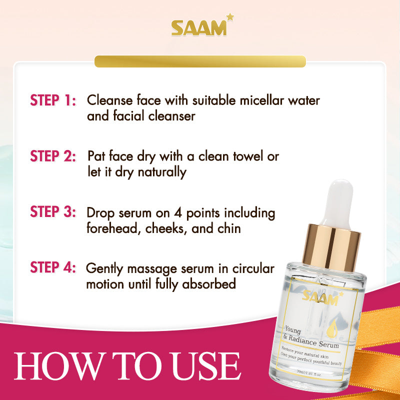 SAAM Young Serum : Hydratez et Ravivez l’Éclat de Votre Peau