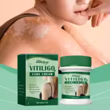 Réduction des taches blanches dès le premier jour. Crème médicale de soin de la peau sans hormones.