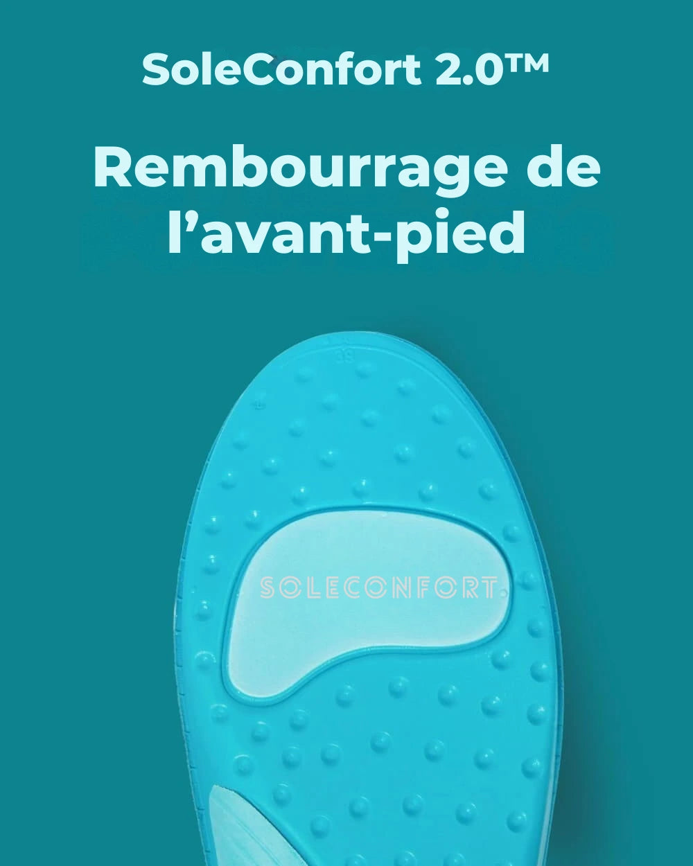 👣 SoleConfort 2.0 – Semelles Orthopédiques Confort & Soutien