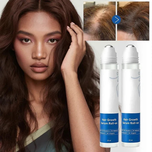 💆‍♀️ Sérum Roll-On pour la croissance des cheveux