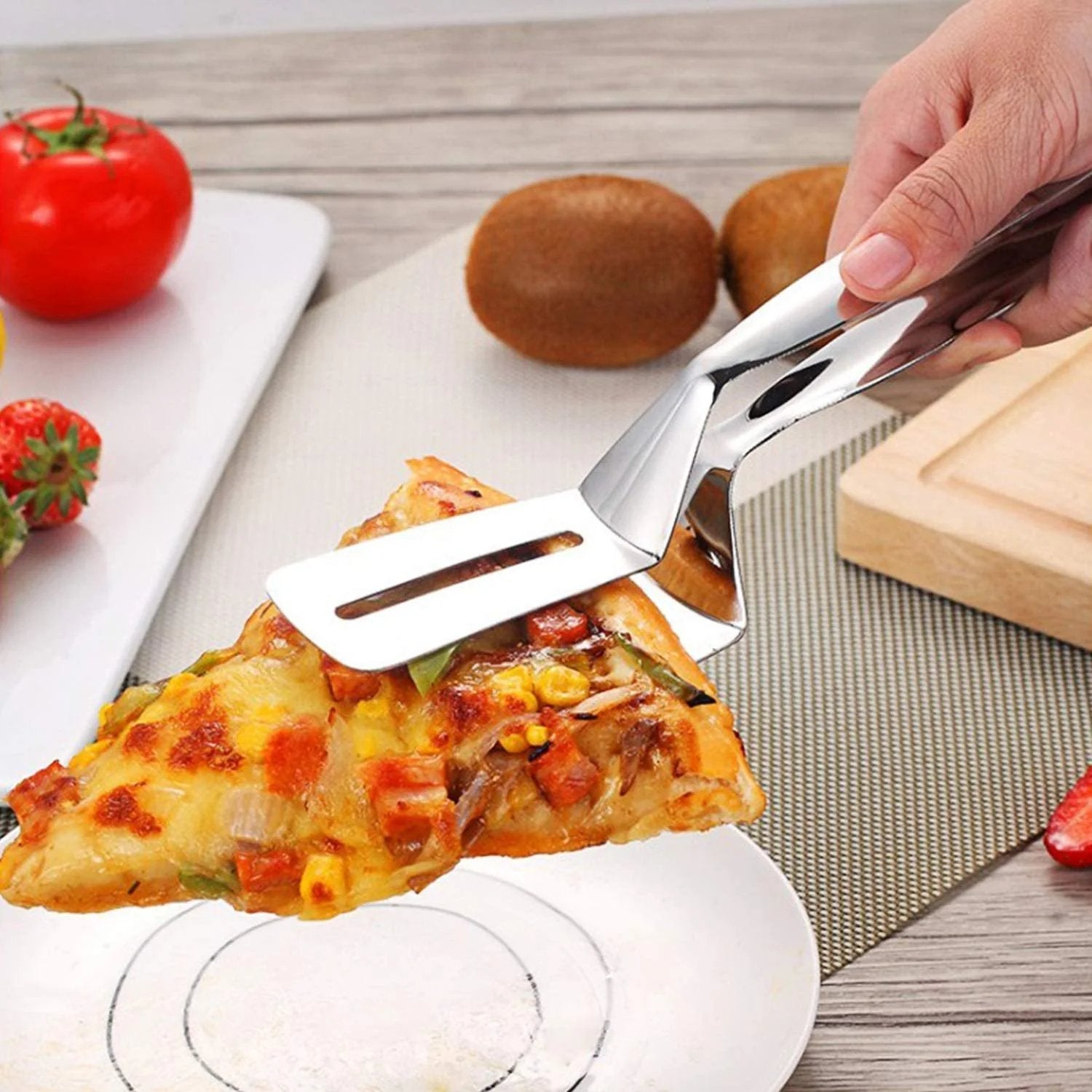 🔥 1 Acheté = 1 Offert – Pince à Barbecue Inox Résistante à la Chaleur