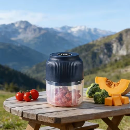 🧄 Mini Hachoir Électrique Multifonction Rechargeable USB