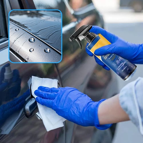 Spray pour peinture automobile pour brillance et protection