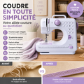 Machine à coudre multifonctionnelle avec point overlock