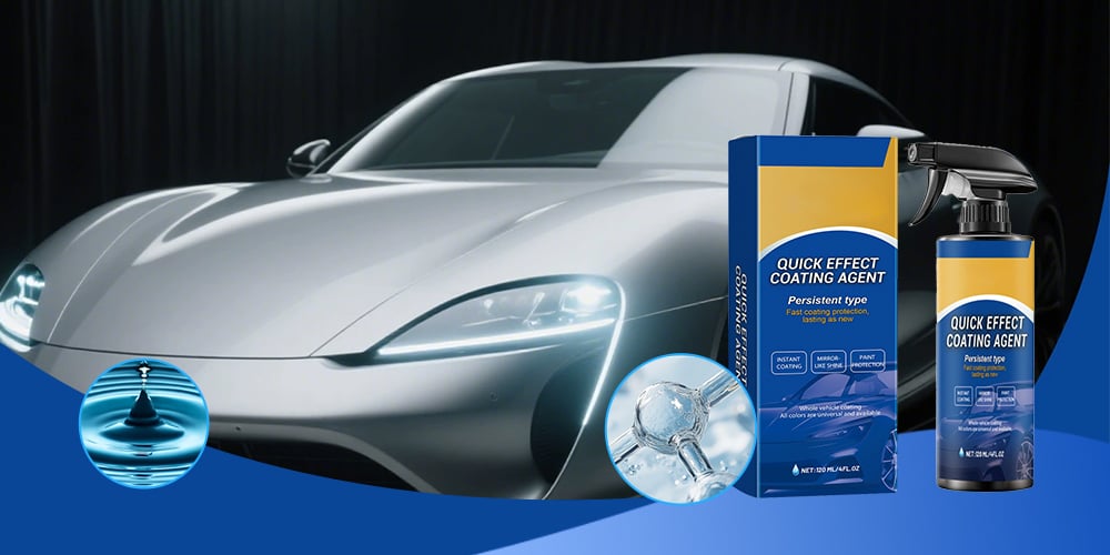 Spray pour peinture automobile pour brillance et protection