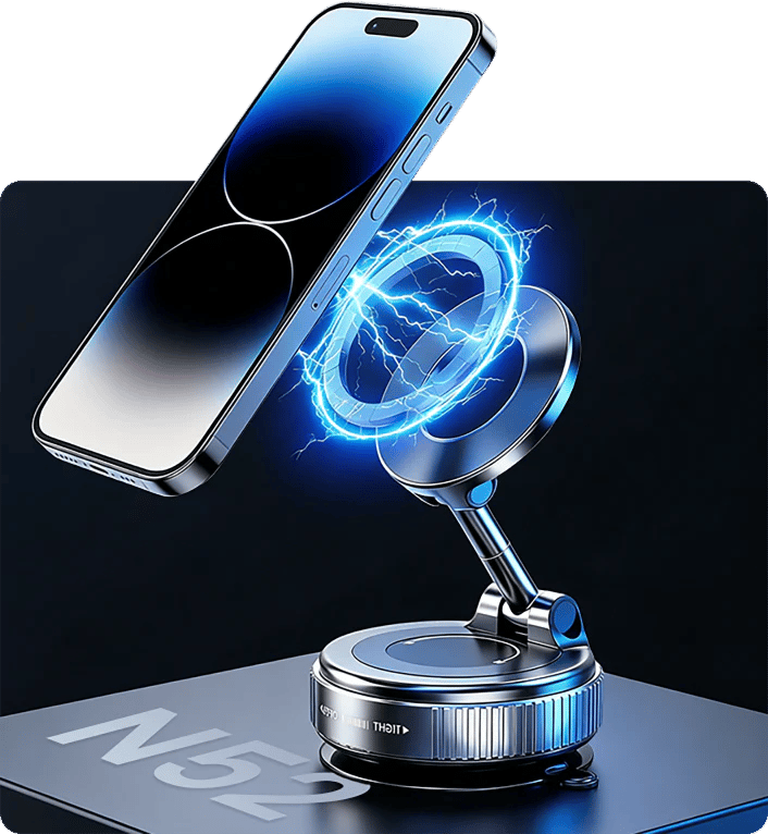 🔥🔥 VENTE FLASH 🔥 Support de téléphone magnétique pliable pour voiture🚗📱
