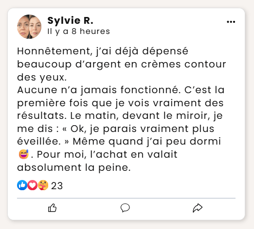 Soin anti-rides à effet immédiat