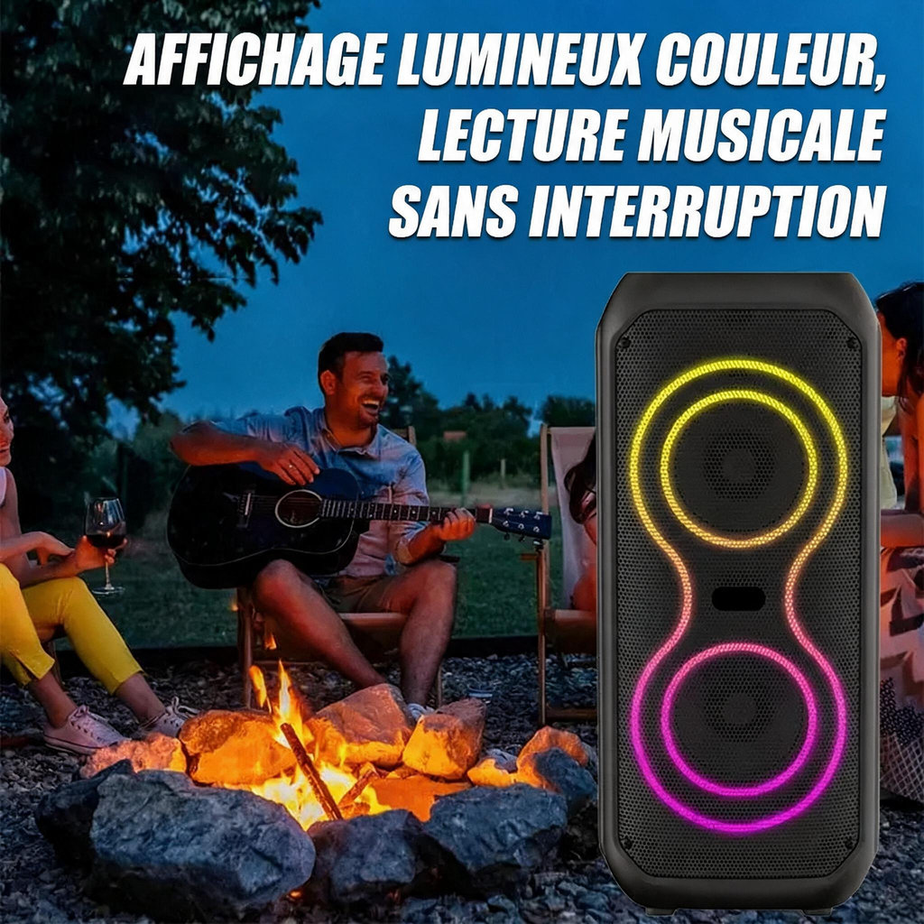 📢📢Enceinte Bluetooth sans fil avec caisson de basses