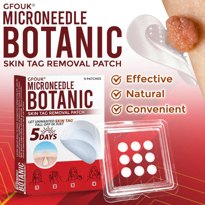 Skin tag removal patches