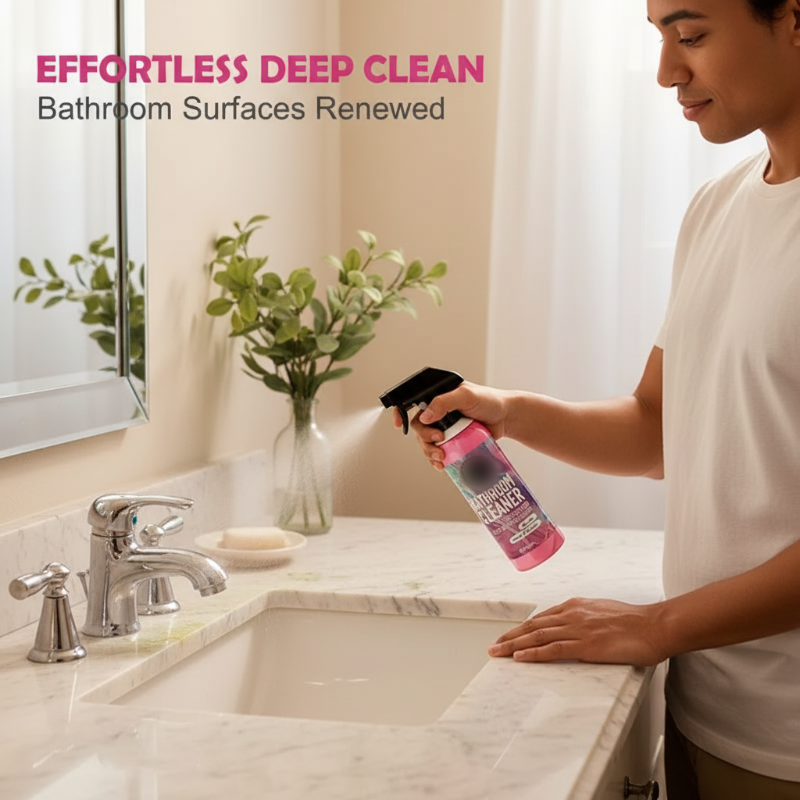 Nettoyant multi-surfaces pour salle de bain : contre la moisissure et le calcaire🛁