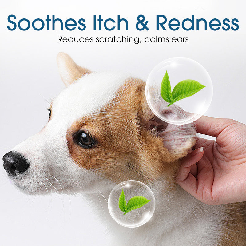 🐶🐱 Nettoyant Auriculaire, Soulage les Démangeaisons chez les Chiens & Chats