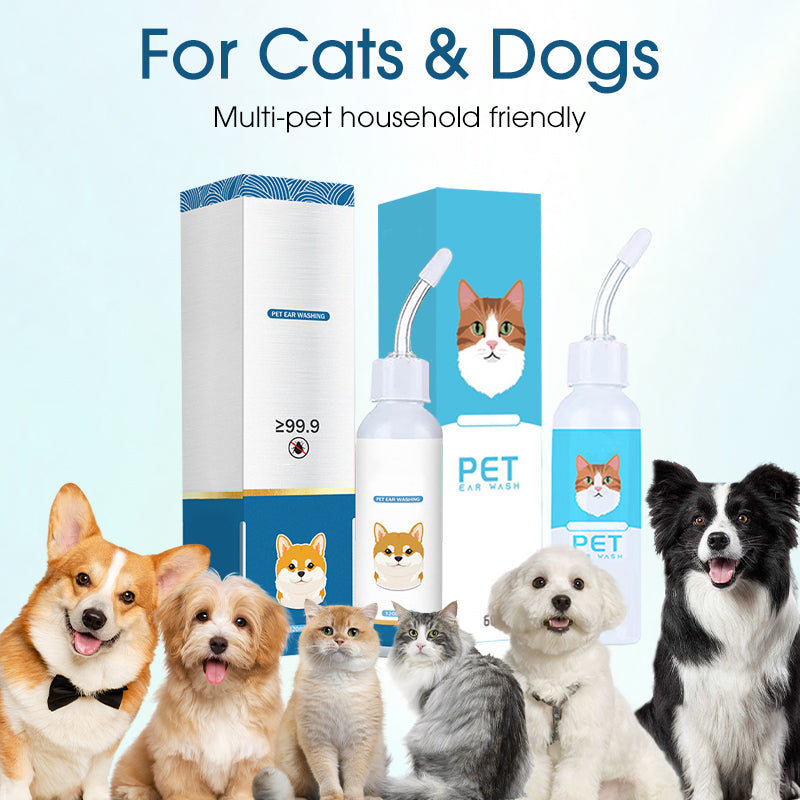 🐶🐱 Nettoyant Auriculaire, Soulage les Démangeaisons chez les Chiens & Chats