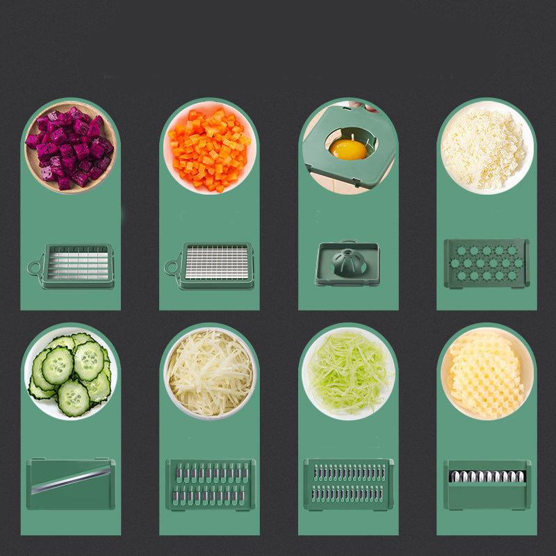 🥕Coupe-légumes multifonction 8 en 1
