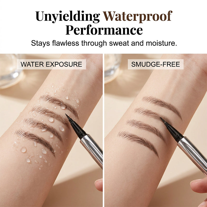 🖤 ACHETEZ 1, OBTENEZ 1 GRATUIT ! ✍️ Stylo Eyeliner Liquide Ultra-Fin – Pointe 0,014 mm, Waterproof & Longue Durée – 4-en-1 : Sourcils, Eye-liner, Cils & Ligne des Cheveux