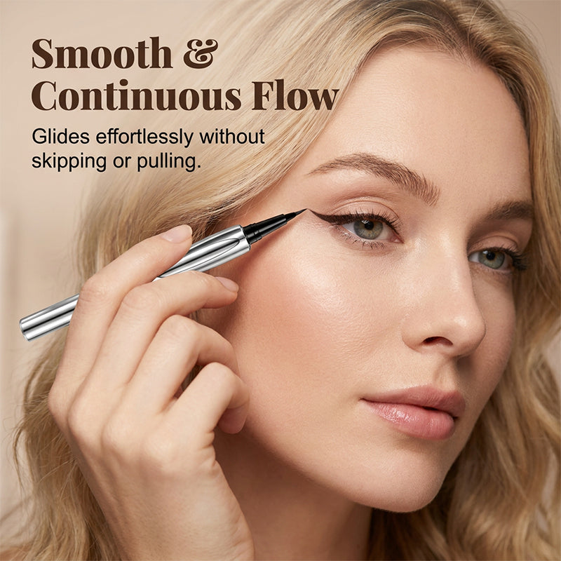 🖤 ACHETEZ 1, OBTENEZ 1 GRATUIT ! ✍️ Stylo Eyeliner Liquide Ultra-Fin – Pointe 0,014 mm, Waterproof & Longue Durée – 4-en-1 : Sourcils, Eye-liner, Cils & Ligne des Cheveux