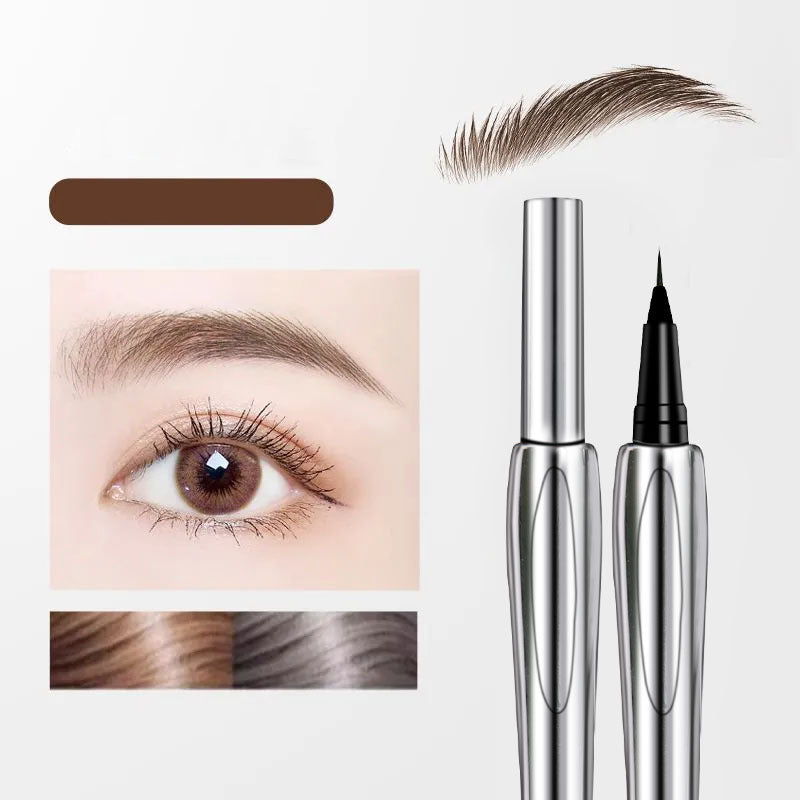 🖤 ACHETEZ 1, OBTENEZ 1 GRATUIT ! ✍️ Stylo Eyeliner Liquide Ultra-Fin – Pointe 0,014 mm, Waterproof & Longue Durée – 4-en-1 : Sourcils, Eye-liner, Cils & Ligne des Cheveux