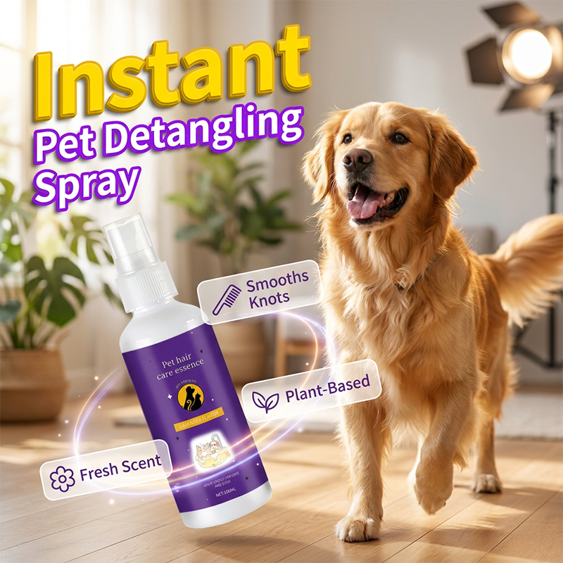 Spray démêlant pour chiens et chats