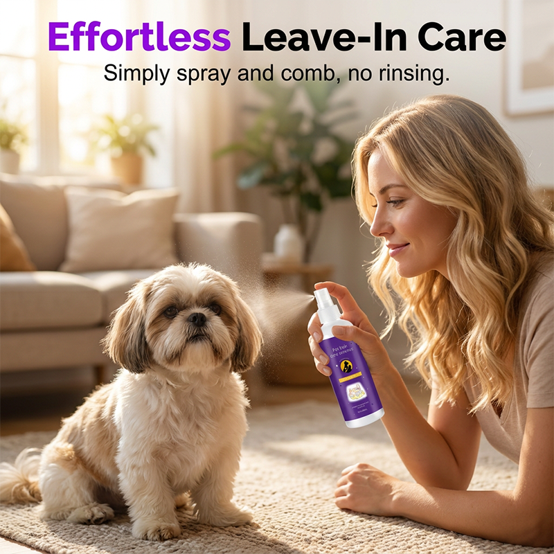 Spray démêlant pour chiens et chats