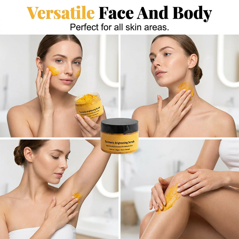 Gommage exfoliant pour le corps au curcuma