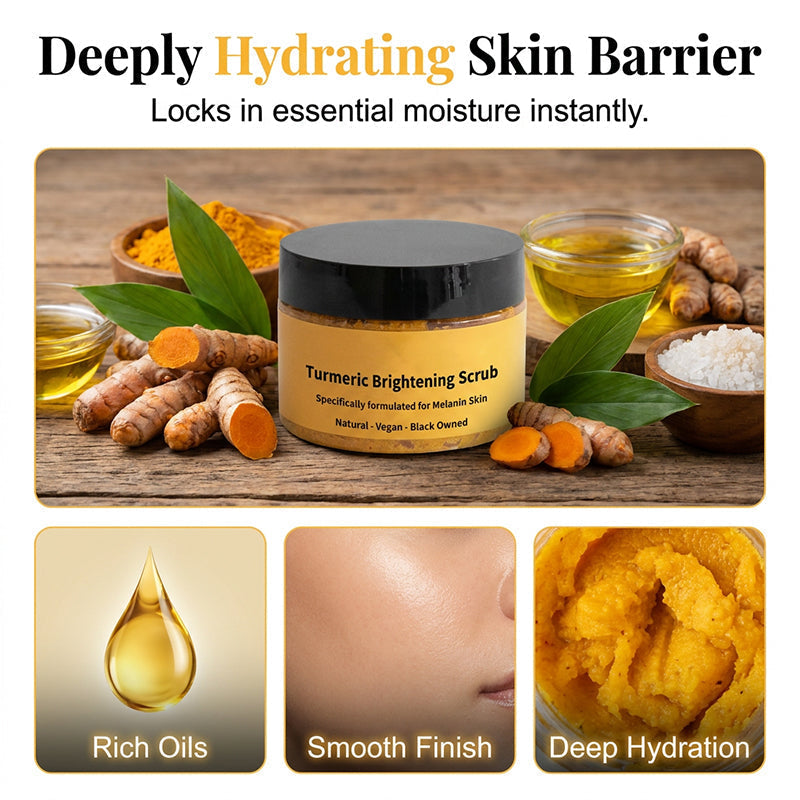 Gommage exfoliant pour le corps au curcuma