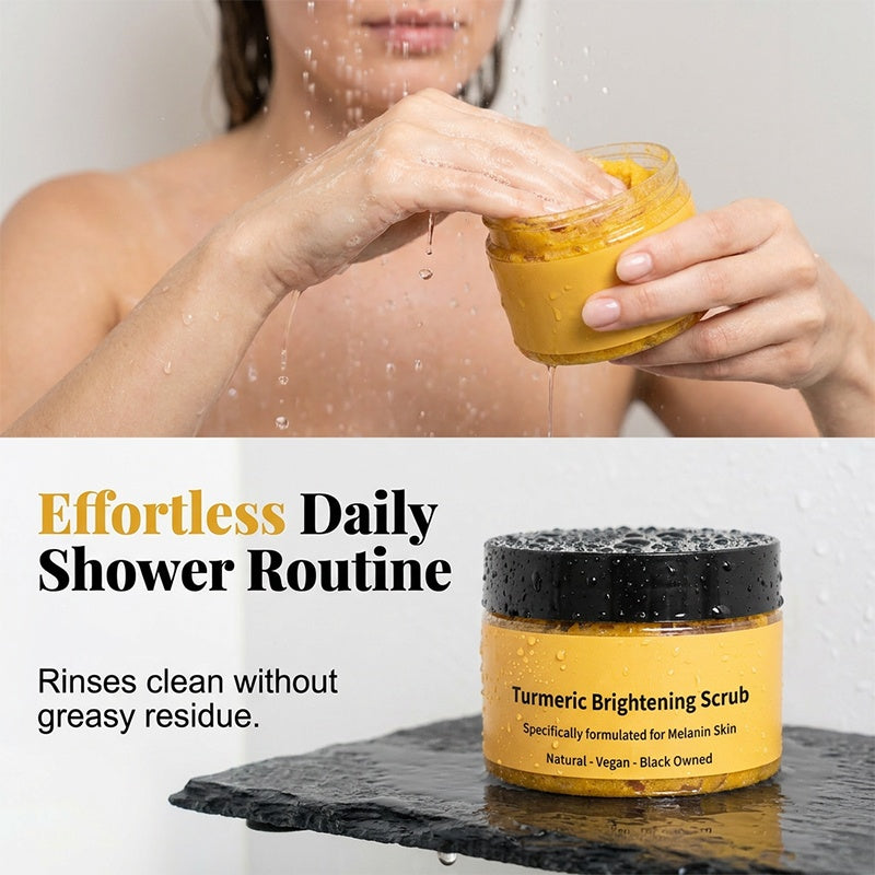 Gommage exfoliant pour le corps au curcuma