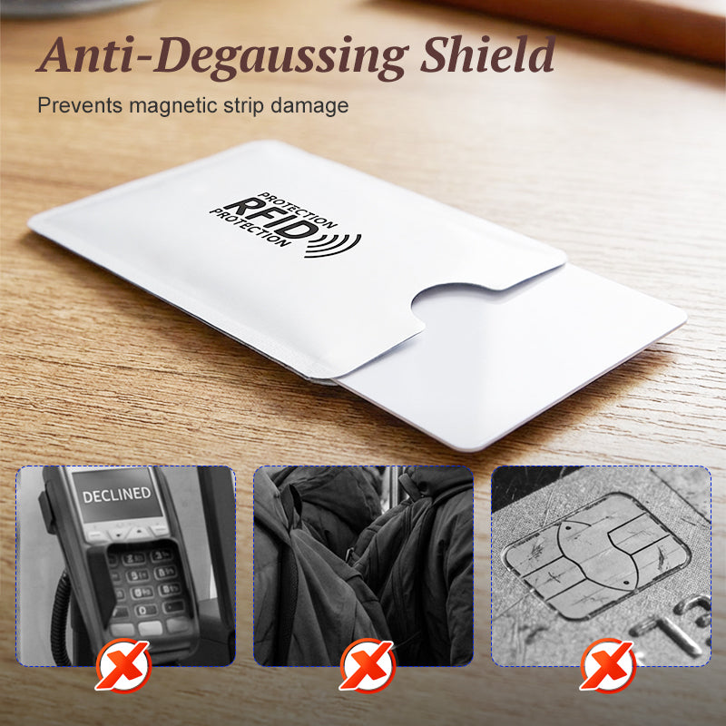 💳🔒 PROMO Étuis anti-RFID pour cartes bancaires protection contre le piratage ✨