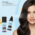 Spray colorant temporaire pour retoucher les racines